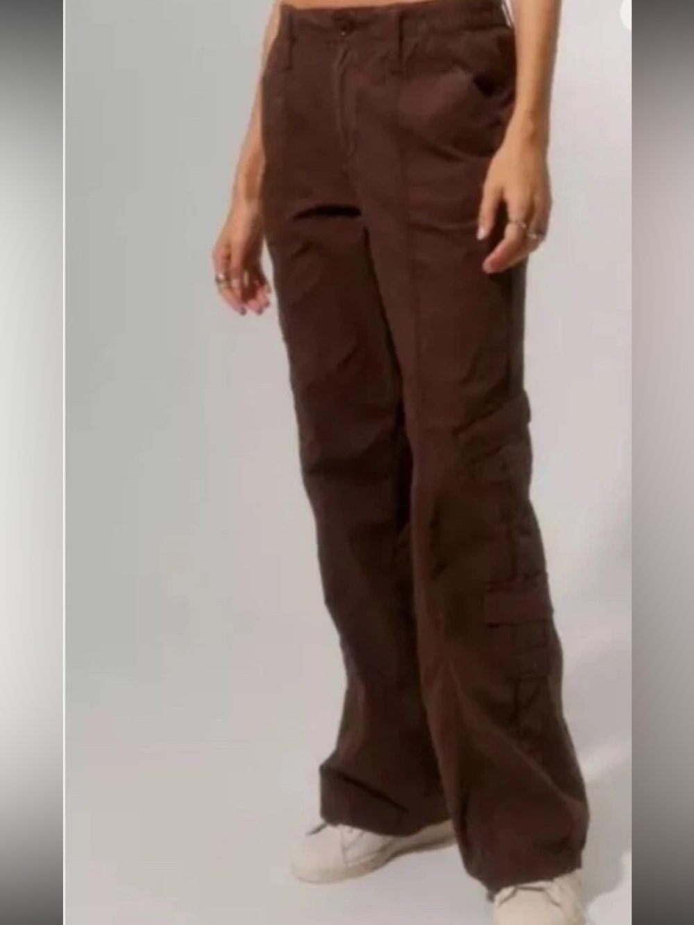 BDG Urban Outfitters Y2K Low Rise Cargo Pants Women's Size Medium Brown‎ Size Sm